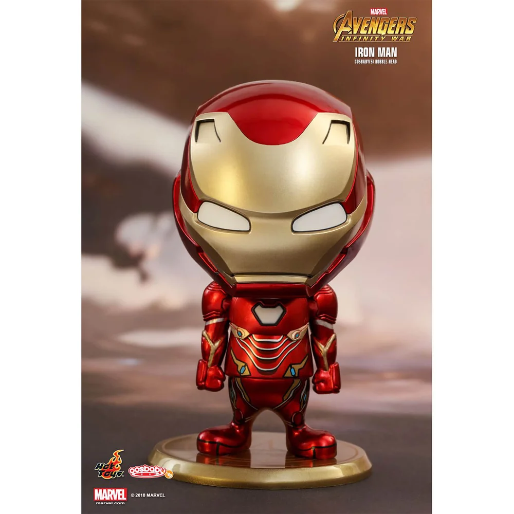 Hot Toys Cosbaby Marvel Avengers: Infinity War - Iron Man Mark 50 Figur Bild 1