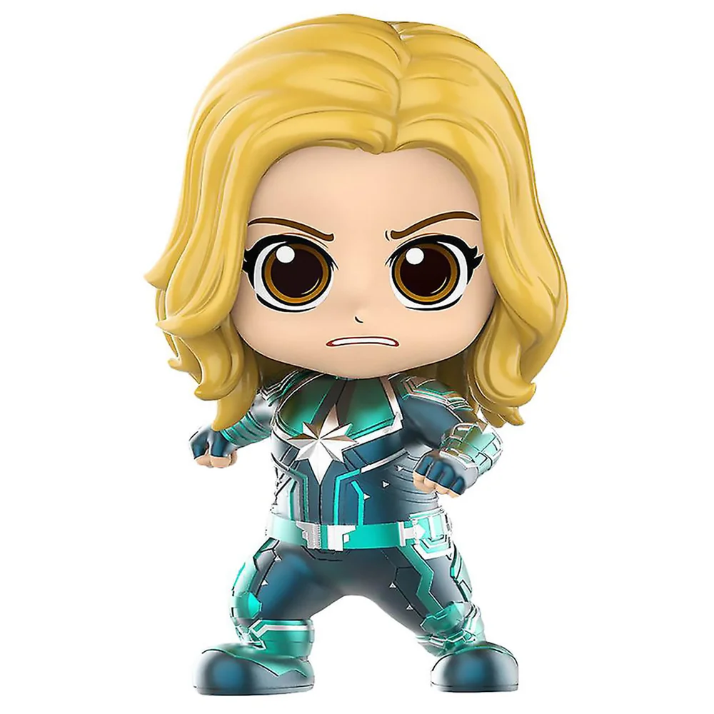 Hot Toys Cosbaby Marvel Captain Marvel - Captain Marvel (Starforce Version) Figur Bild 1
