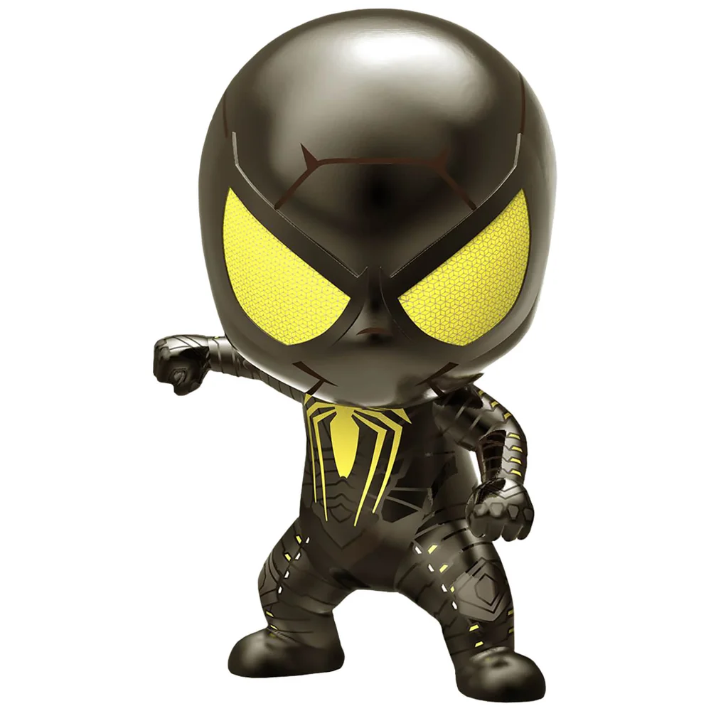 Hot Toys Cosbaby Marvel's Spider-Man PS4 - Spider-Man (Anti-Ock Suit Version) Figur Bild 1