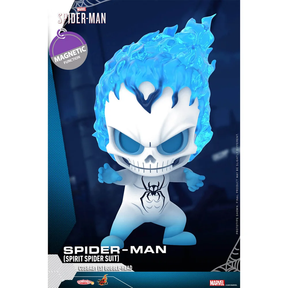 Hot Toys Cosbaby Marvel's Spider-Man PS4 - Spider-Man (Spirit Spider Suit Version) Figur Bild 1