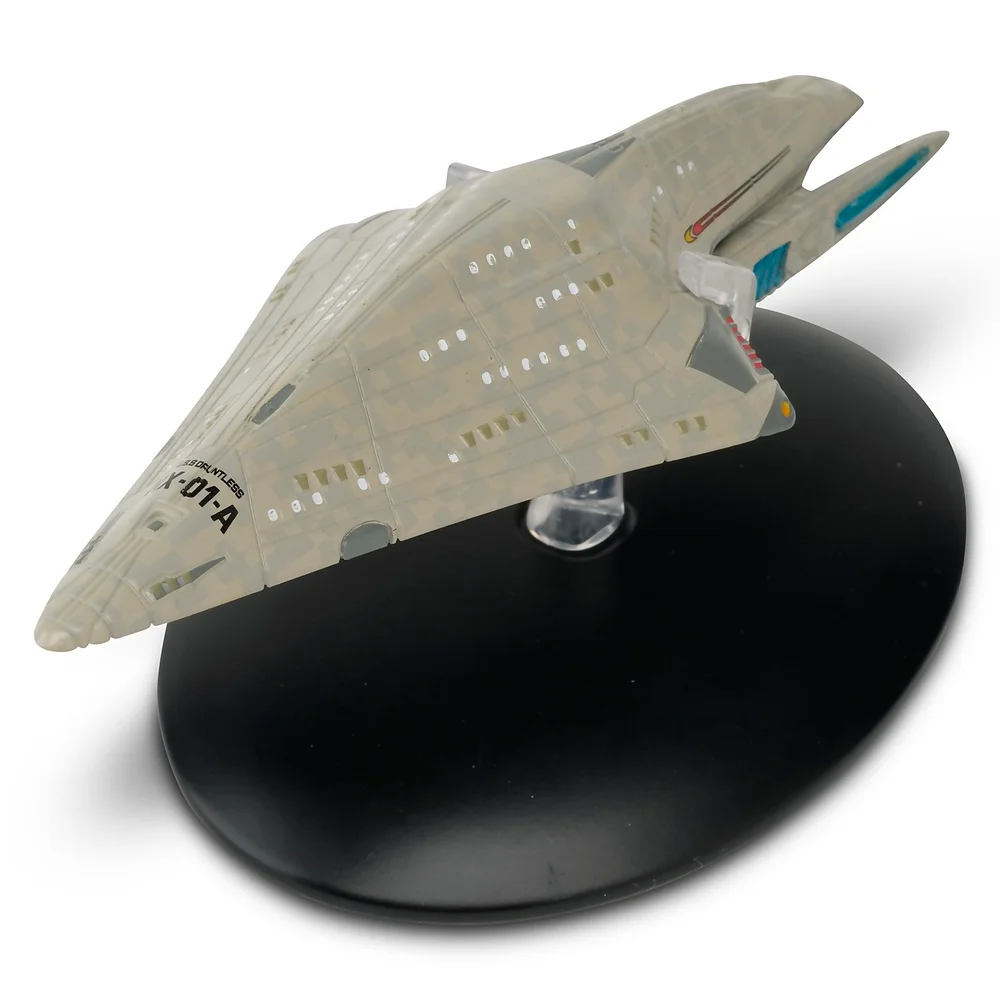 Eaglemoss Star Trek Druckguss-Replik - U.S.S. Dauntless NX-01 A Raumschiffmodell Bild 1