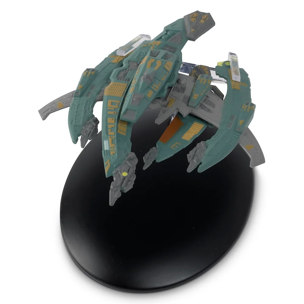 Eaglemoss Star Trek Druckguss-Replik - Breen Warship Raumschiffmodell Bild 1