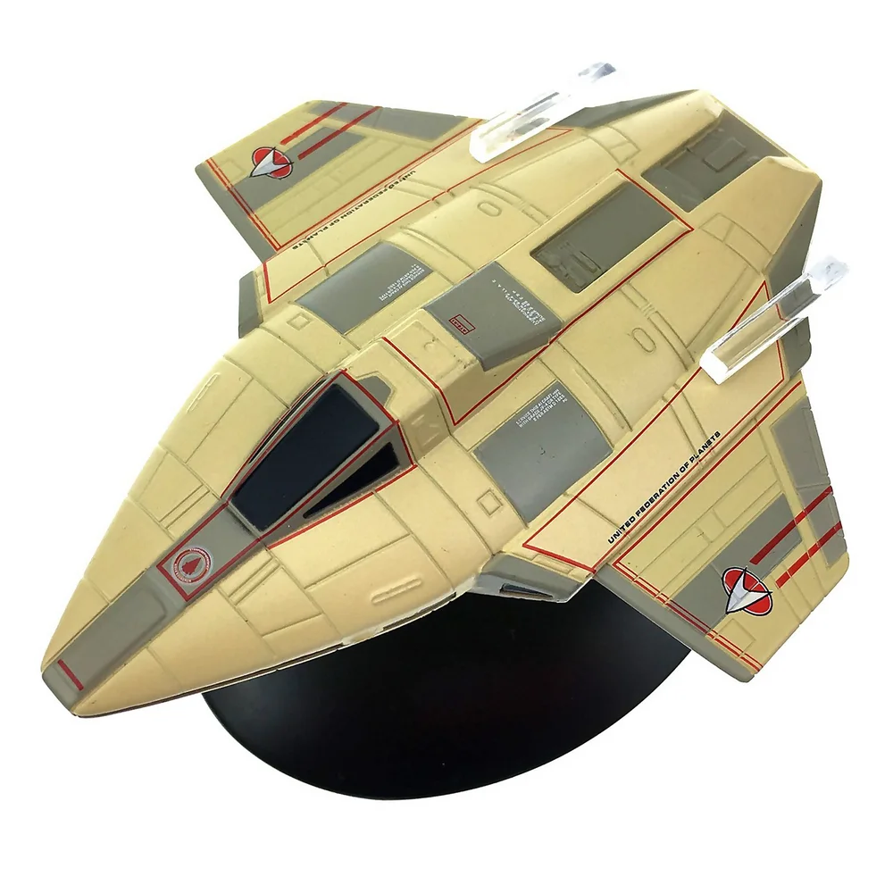 Eaglemoss Star Trek Druckguss-Replik - Starfleet Academy Flight Training Craft Modell Bild 1