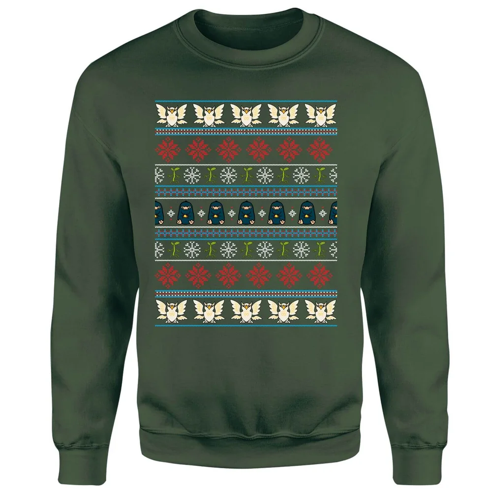 Fantastic Beasts Sweatshirt - Forest Green - S - Waldgrün Bild 1