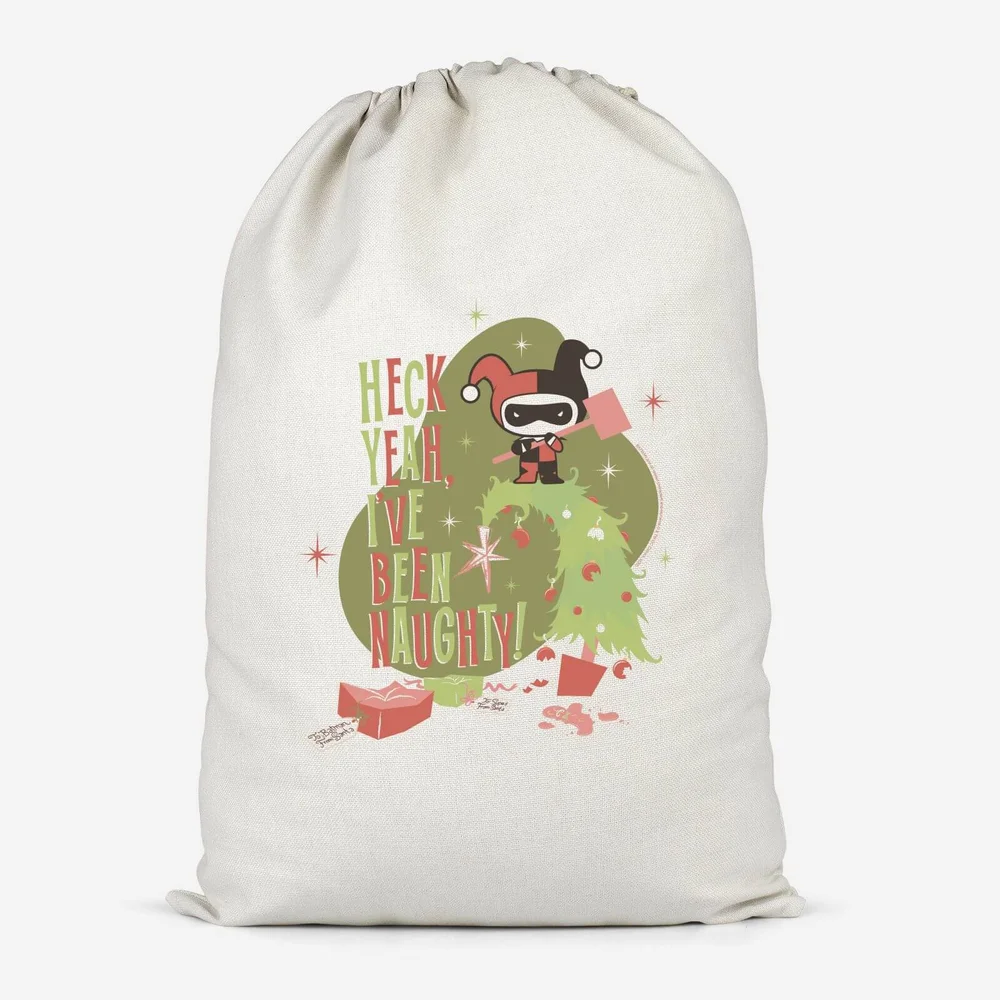 The Joker Heck Yeah I've Been Naughty Cotton Storage Bag - Klein Bild 1