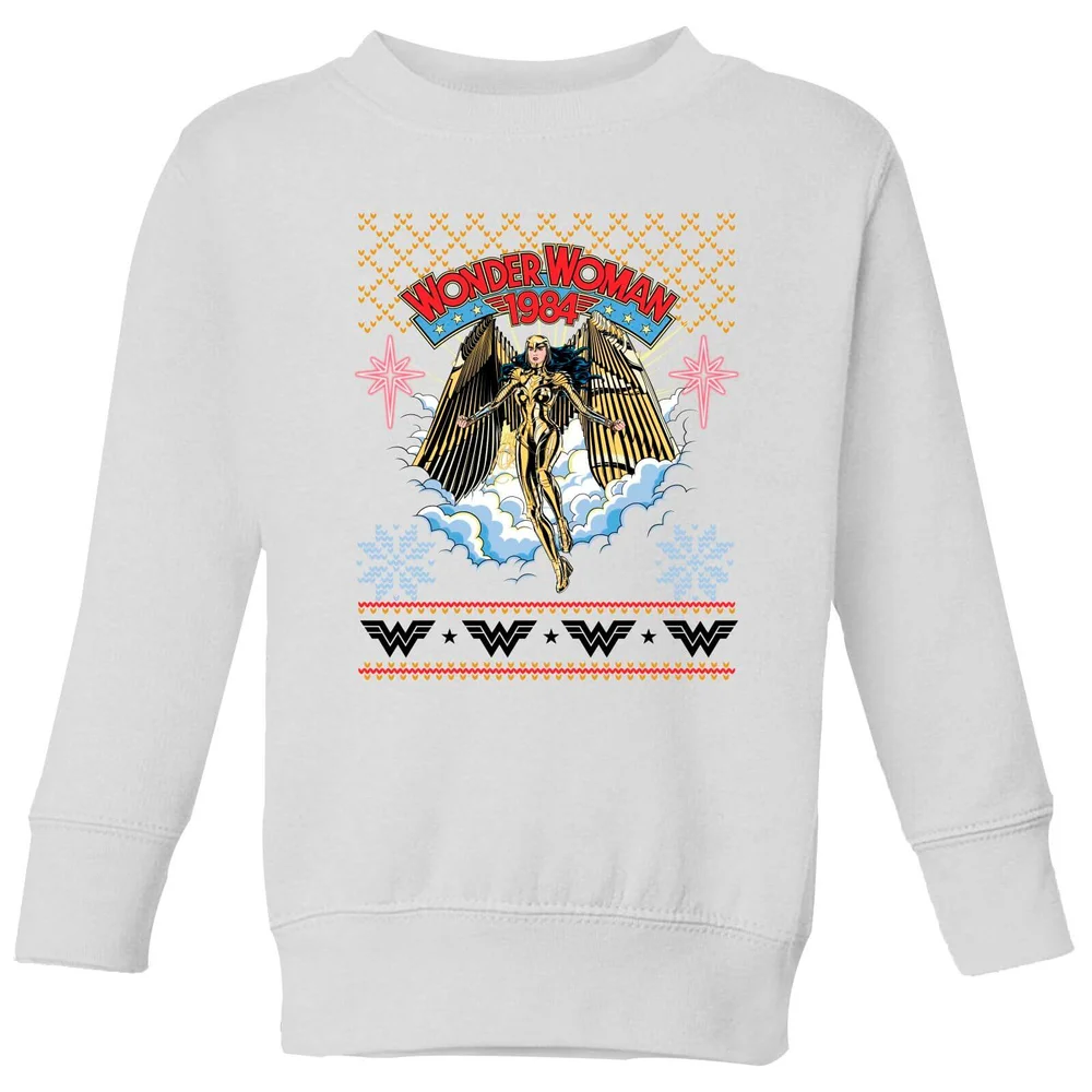 Wonder Women 1984 Kids' Sweatshirt - White - 11-12 Jahre Bild 1