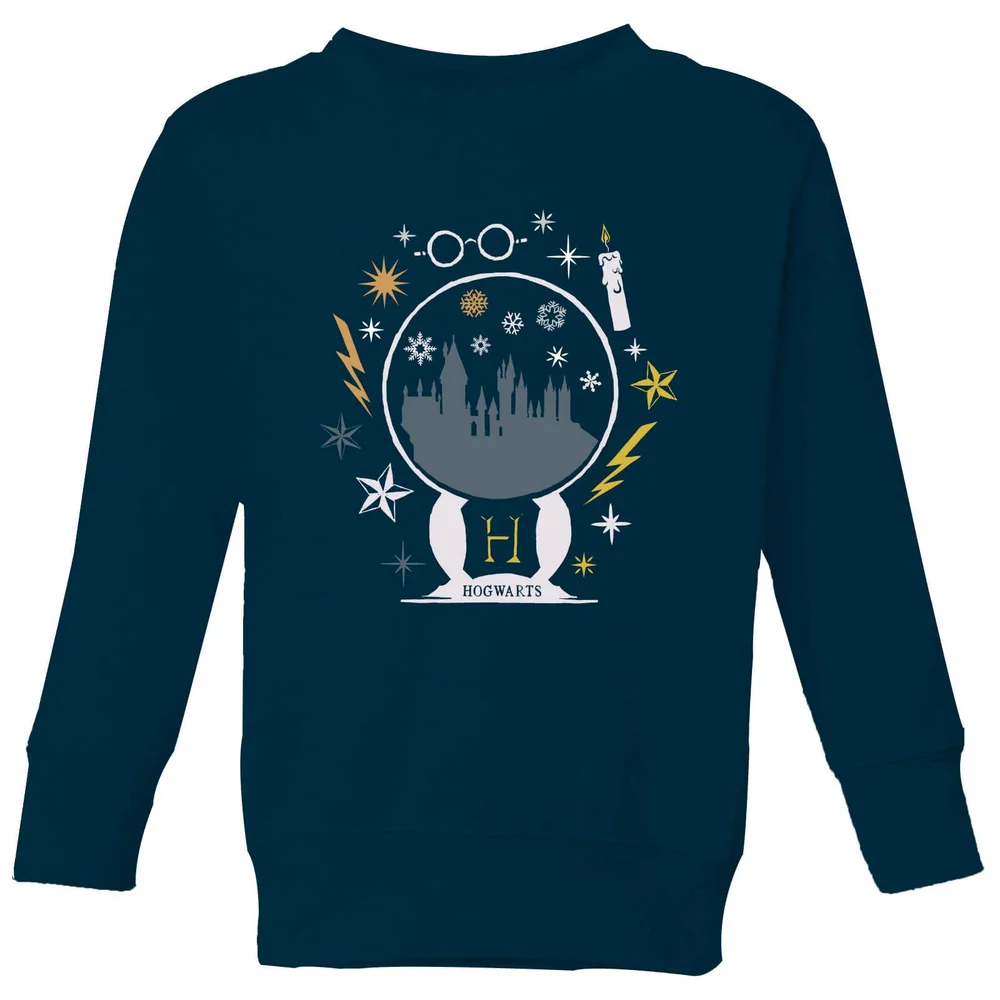 Harry Potter Hogwarts Kids' Sweatshirt - Navy - 3-4 Jahre Bild 1