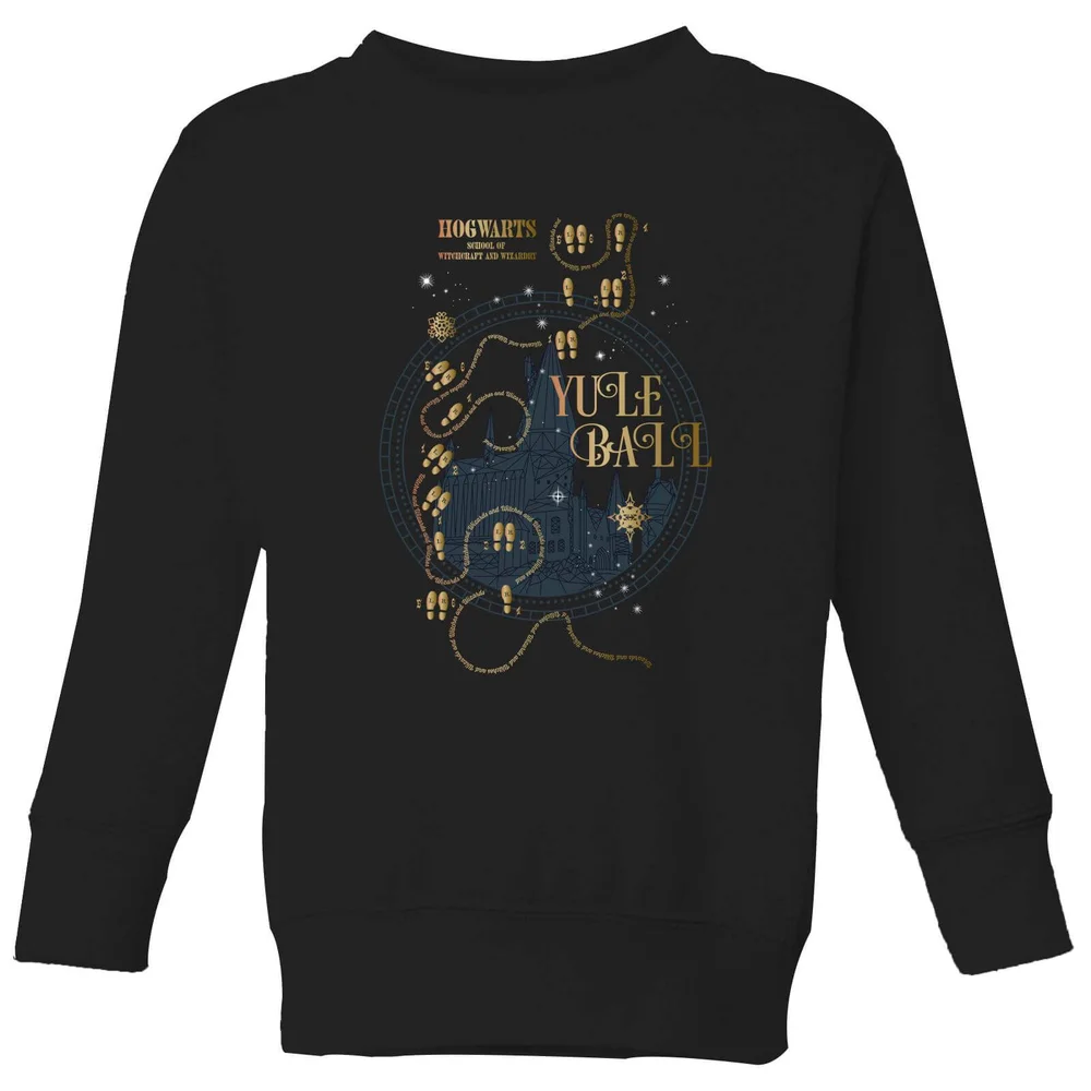 Harry Potter Hogwarts Yule Ball Kids' Sweatshirt - Black - 3-4 Jahre Bild 1