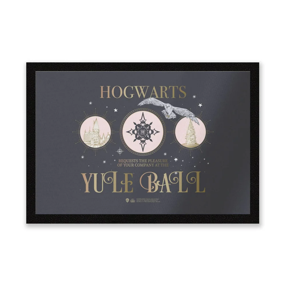 Harry Potter Welcome To The Yule Ball Entrance Mat Bild 1