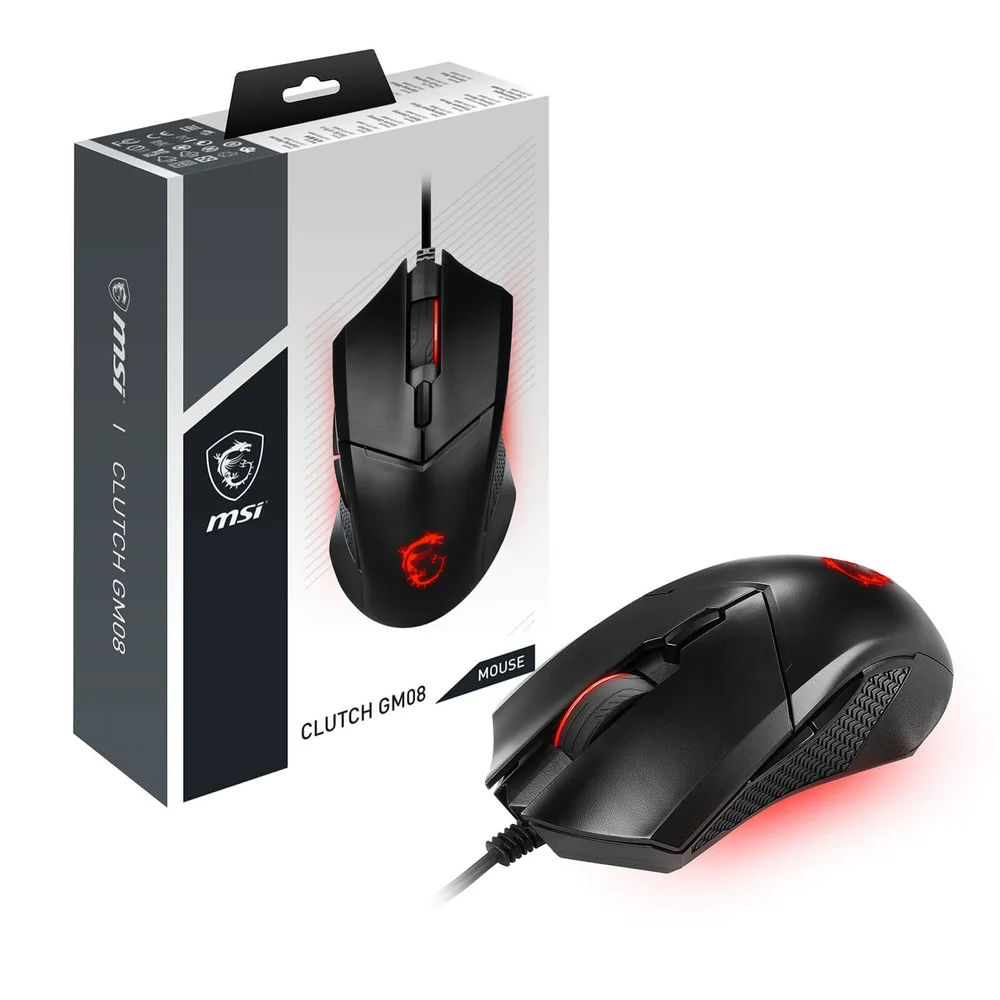 MSI Clutch GM08 Optical Gaming Mouse Bild 1