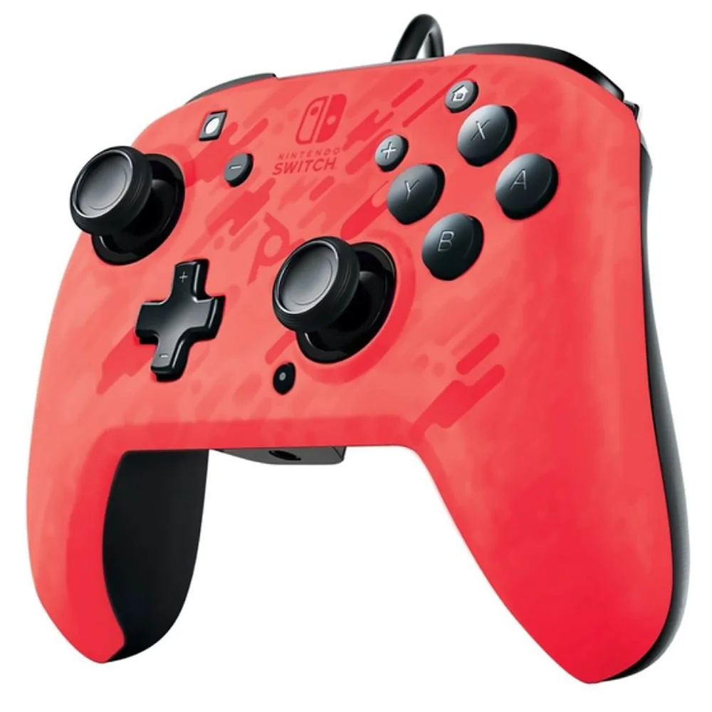 Nintendo Switch Control - Red Camo Bild 1