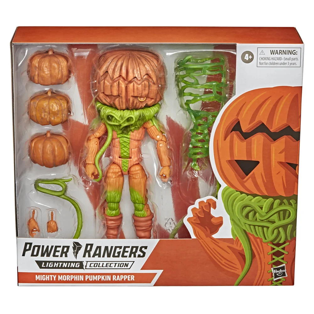 Hasbro Power Rangers Lightning Collection Monsters Mighty Morphin Pumpkin Rapper Actionfigur Bild 1