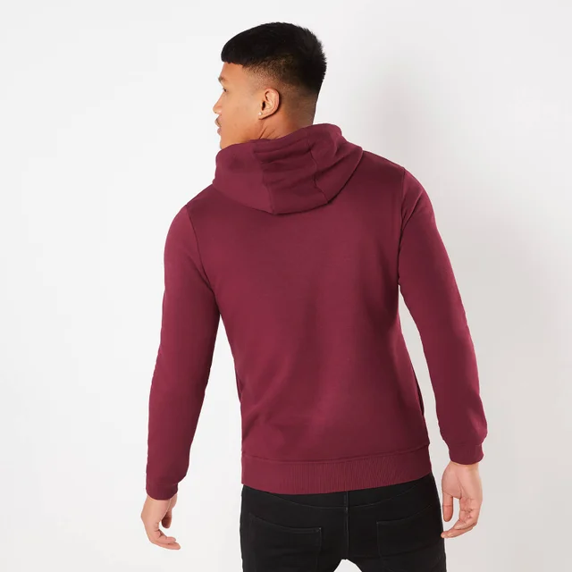 Herr der Ringe The Schwarz Gates Of Mordor Hoodie - Bordeaux