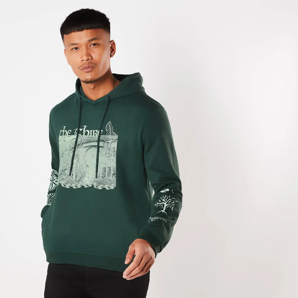 Herr der Ringe The Shire Hoodie - Dunkelgrün - S Bild 1