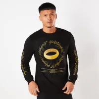 Herr der Ringe The One Ring Sweatshirt - Schwarz