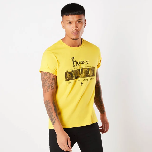 Herr der Ringe The Hobbits Unisex T-Shirt - Gelb