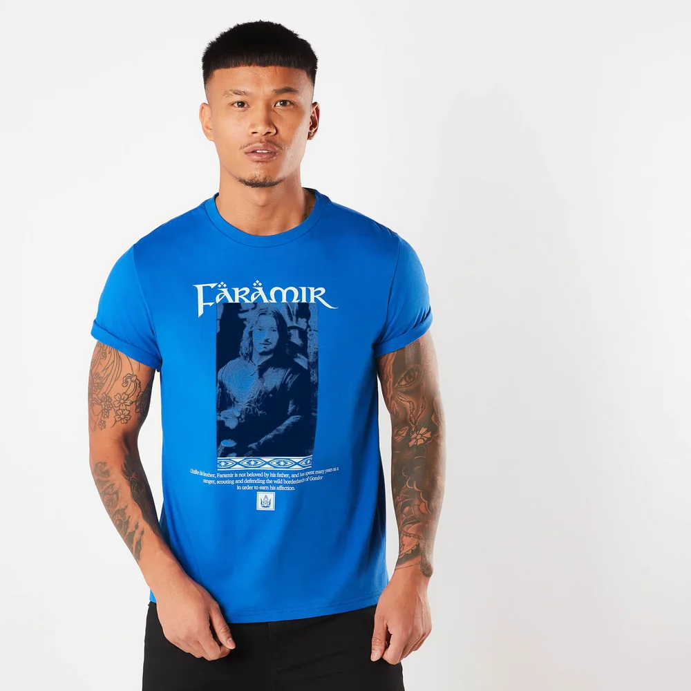 Herr der Ringe Faramir Of Gondor Herren T-Shirt - Blau - S Bild 1