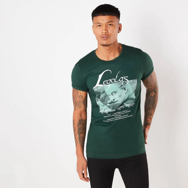 Herr der Ringe Legolas Prince Of Mirkwood Herren T-Shirt - Grün