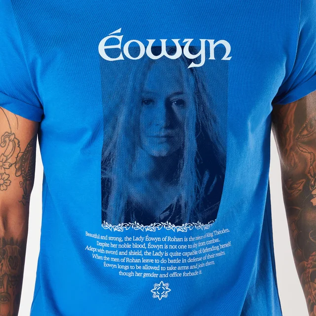 Herr der Ringe Eowyn The Shieldmaiden Herren T-Shirt - Blau