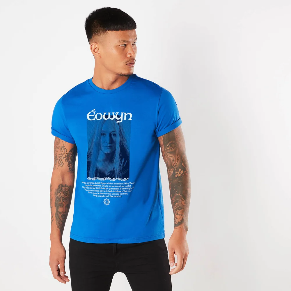 Herr der Ringe Eowyn The Shieldmaiden Herren T-Shirt - Blau - S Bild 1