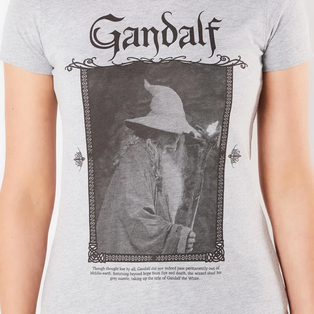 Herr der Ringe Gandalf Damen T-Shirt - Grau