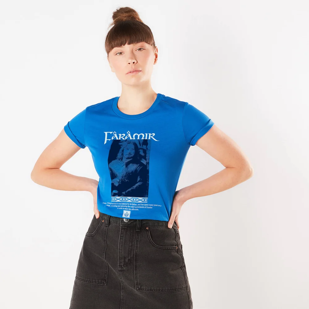 Herr der Ringe Faramir Of Rohan Damen T-Shirt - Blau - XS Bild 1