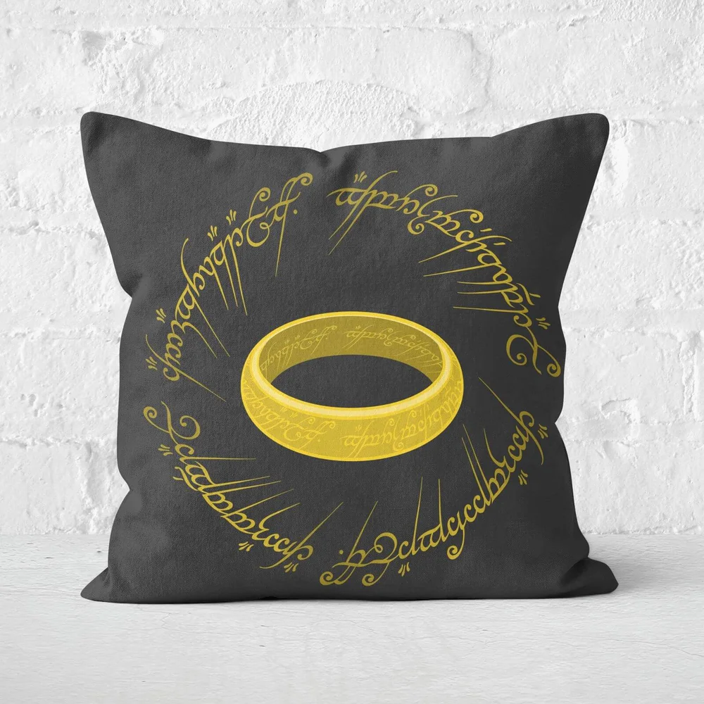 Herr der Ringe The One Ring Kissen - 50x50cm - Soft Touch Bild 1