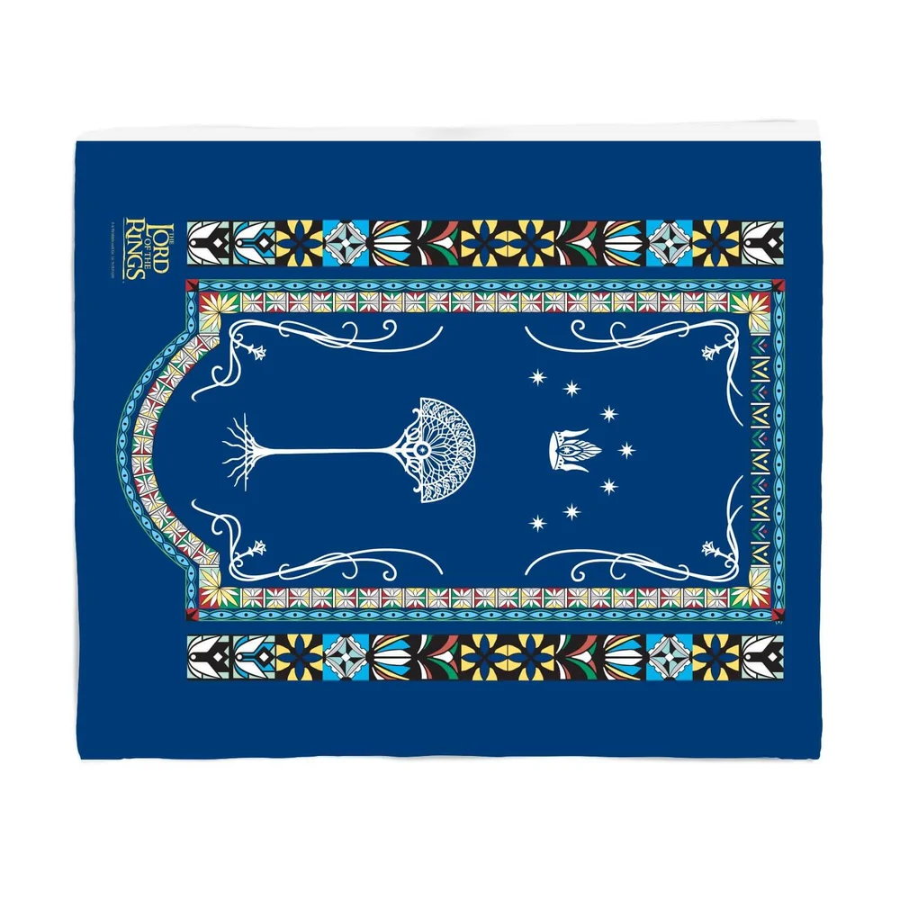 Herr der Ringe The Coronation Of Aragorn Fleecedecke - M Bild 1