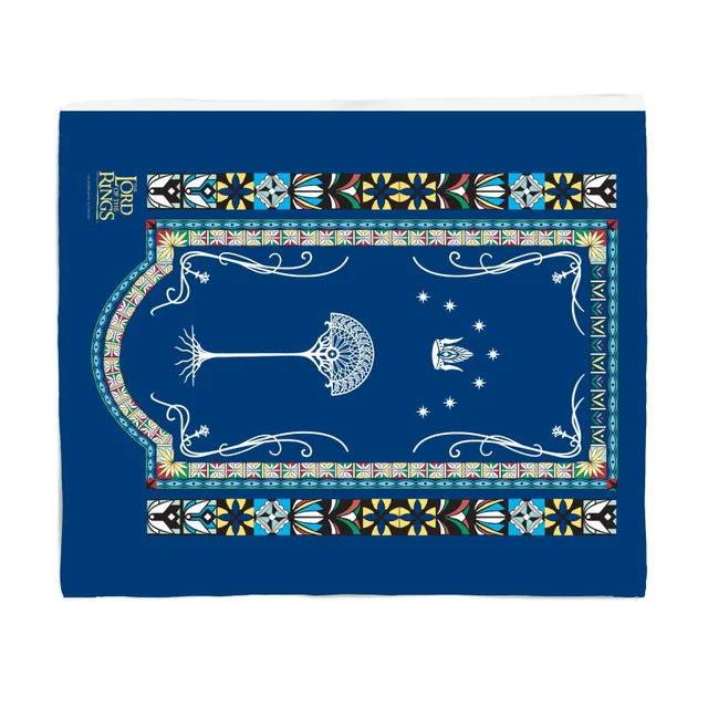 Herr der Ringe The Coronation Of Aragorn Fleecedecke