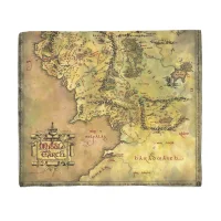 Herr der Ringe Middle Earth Blanket Fleecedecke