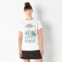 Der Zauberer von Oz Retro Cover Damen T-Shirt - Weiß