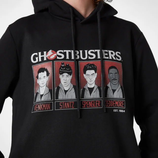 Ghostbusters Line-Up Hoodie - Schwarz