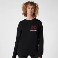 Ghostbusters Proton Pack Herren Langarm T-Shirt - Schwarz