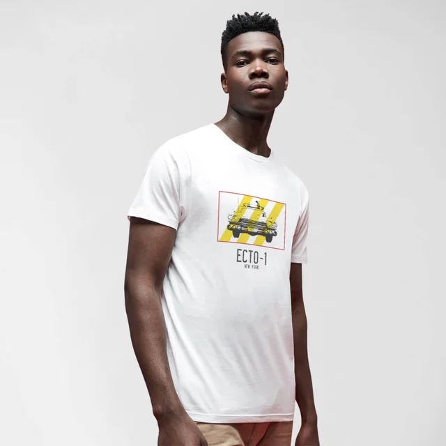 Ghostbusters Ecto-1 Herren T-Shirt - Weiß
