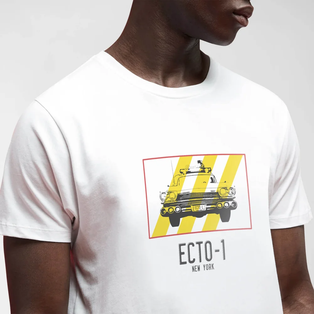 Ghostbusters Ecto-1 Herren T-Shirt - Weiß - S Bild 1