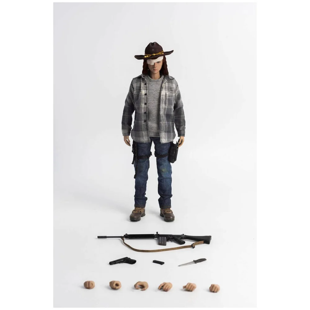 ThreeZero 1:6 The Walking Dead - Carl Grimes Actionfigur im Maßstab 1:6 Bild 1