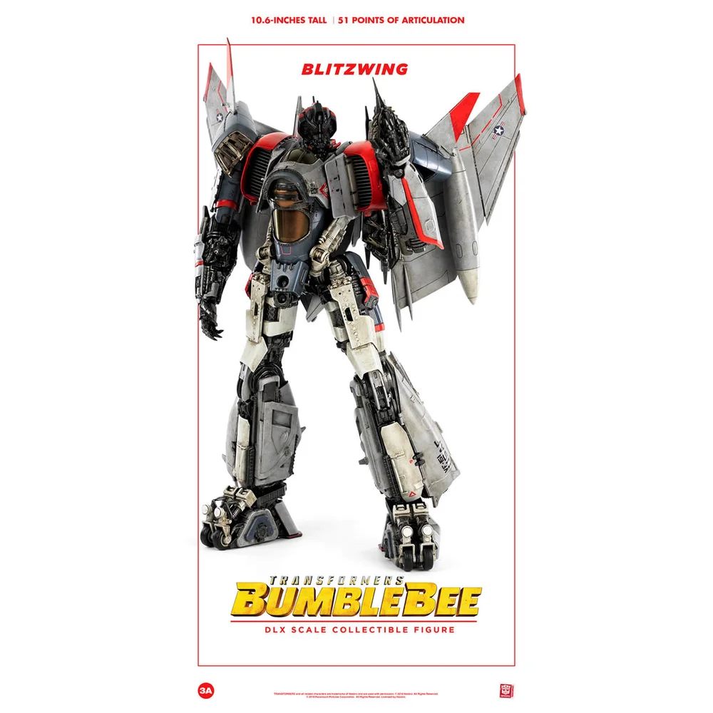 ThreeZero Transformers Blitzwing Premium Scale Action Figure Bild 1