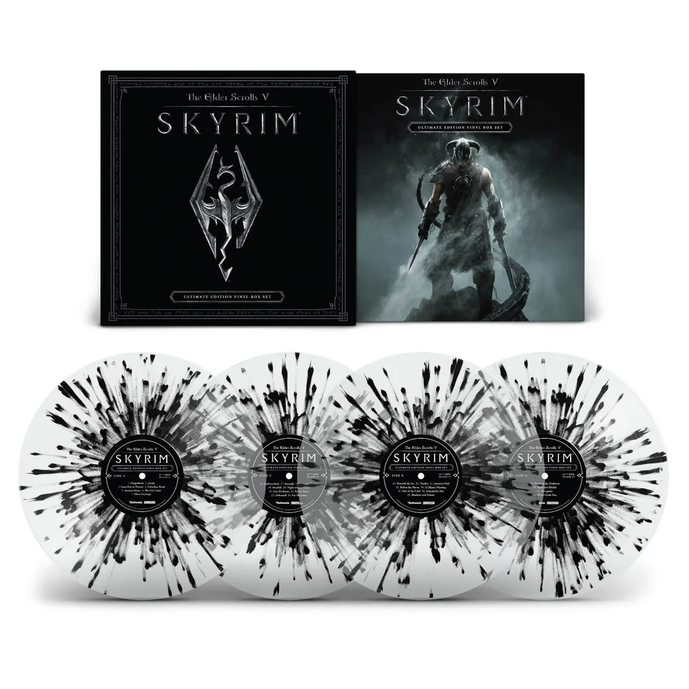 The Elder Scrolls IV: Skyrim Zavvi Exclusive 4x Colour Vinyl Box Set Bild 1