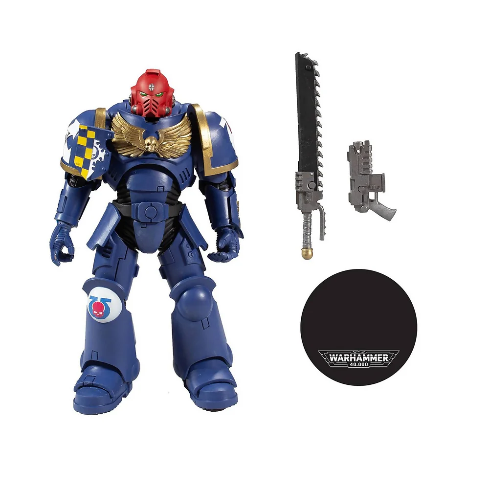 McFarlane Warhammer 40000 1 18 cm Figuren - Ultramarines Primaris Assault Intercessor Actionfigur Bild 1