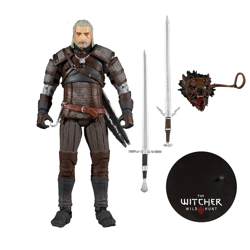 McFarlane The Witcher 3: Wild Hunt 7 Zoll Actionfigur - Geralt Of Rivia Bild 1