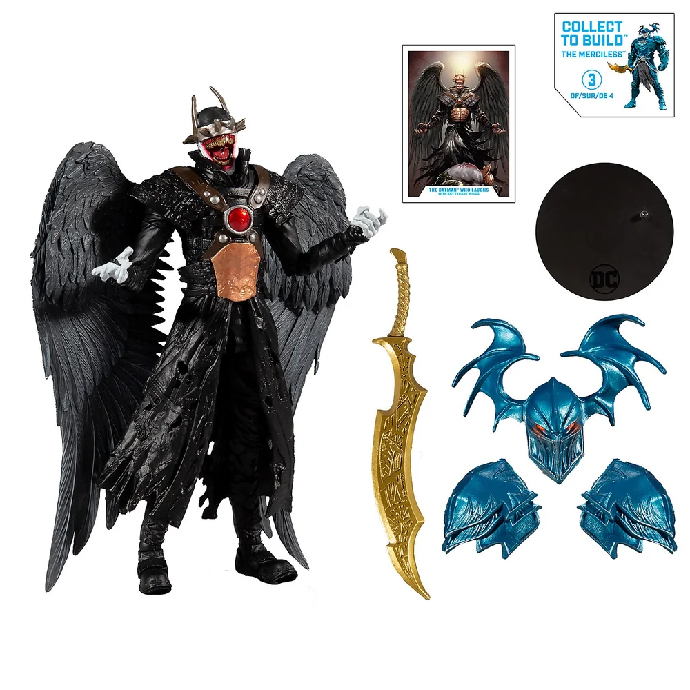 McFarlane DC Multiverse Build-A 18 cm Actionfigur - Wv2 - Batman Who Laughs (Hawkman) Actionfigur Bild 1