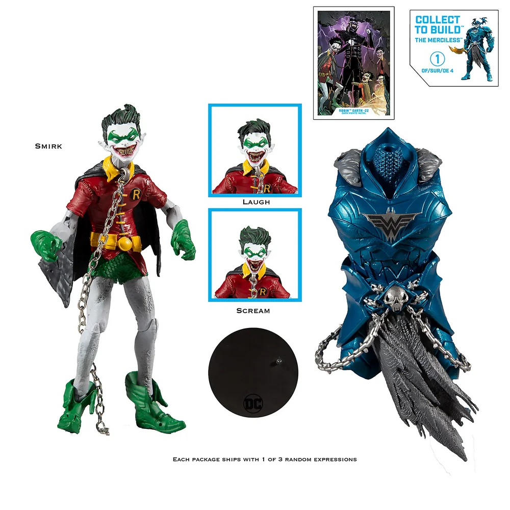McFarlane DC Multiverse Build-A 18 cm Actionfigur - Wv2 - Robin Crow Actionfigur Bild 1