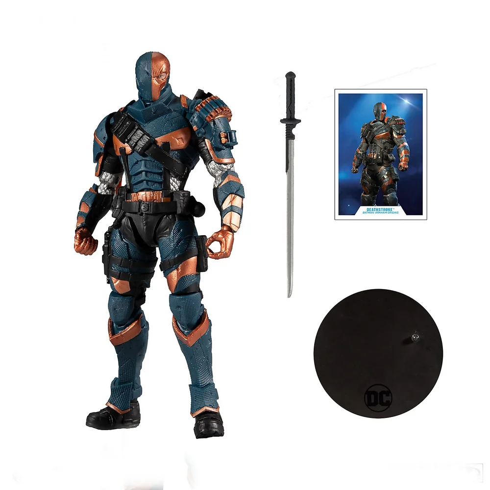 McFarlane DC Gaming 18 cm Actionfigurn - Wv2 - Arkham Origins Deathstroke Actionfigur Bild 1