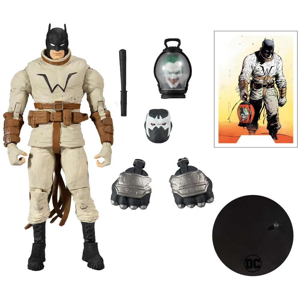 McFarlane DC Build-A 18 cm Figuren Wv3 - Last Knight On Earth - Bruce Wayne Actionfigur Bild 1