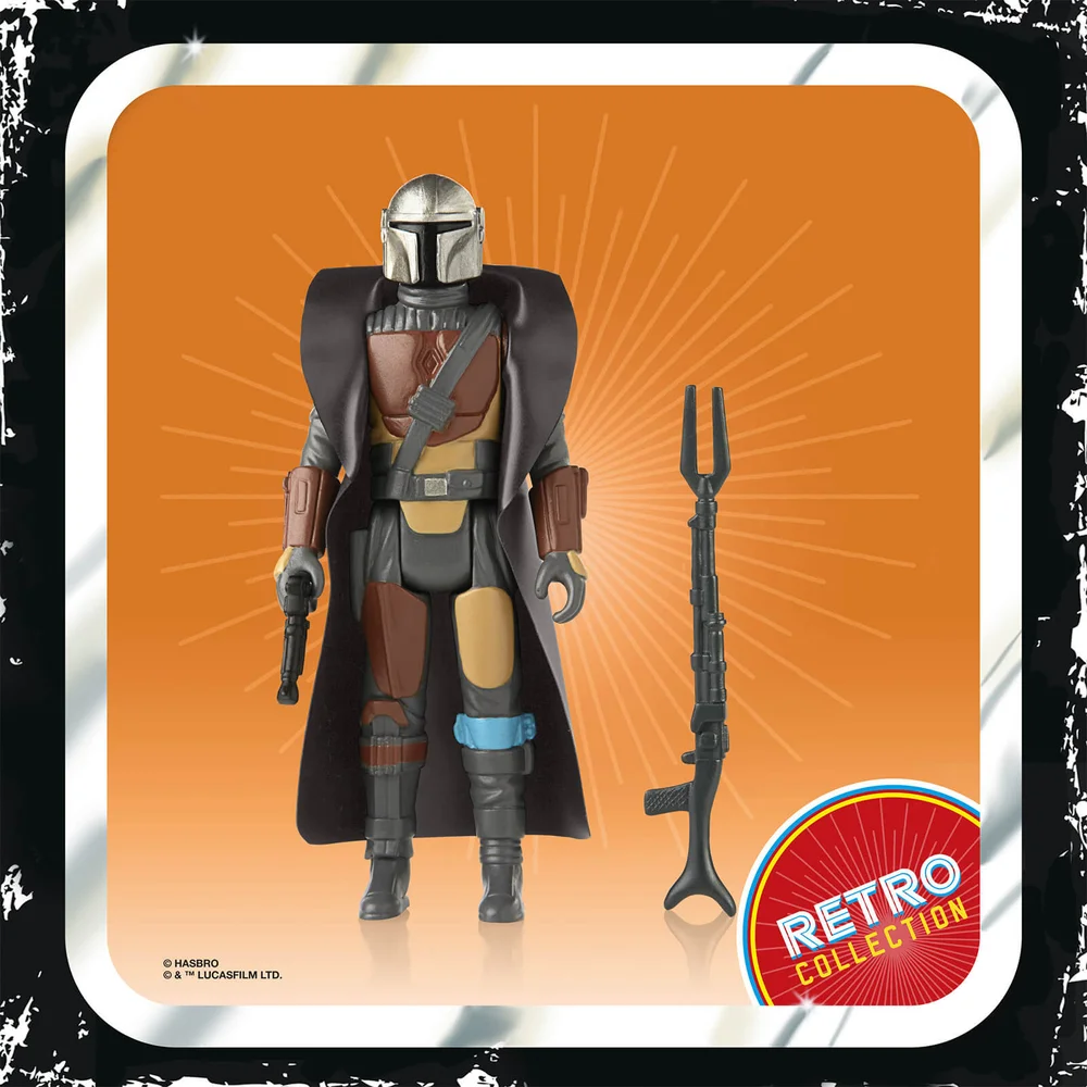 Hasbro Star Wars Retro Collection The Mandalorian Actionfigur Bild 1
