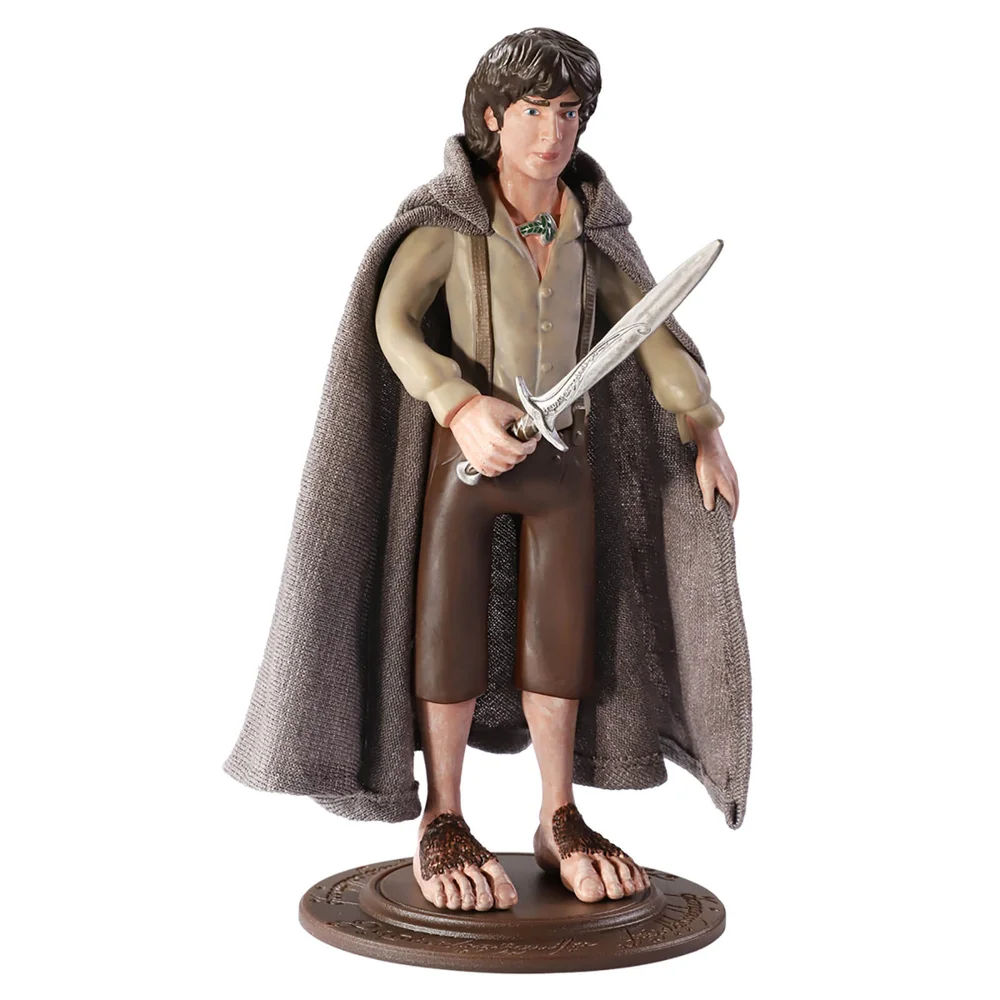 Noble Collection Der Herr der Ringe - Frodo Baggins Bendyfigs Bild 1