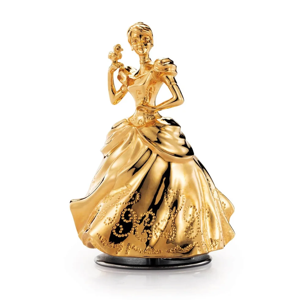 Royal Selangor Disney vergoldete Cinderella als Spieluhrfigur aus Zinn in limitierter Ausgabe Bild 1