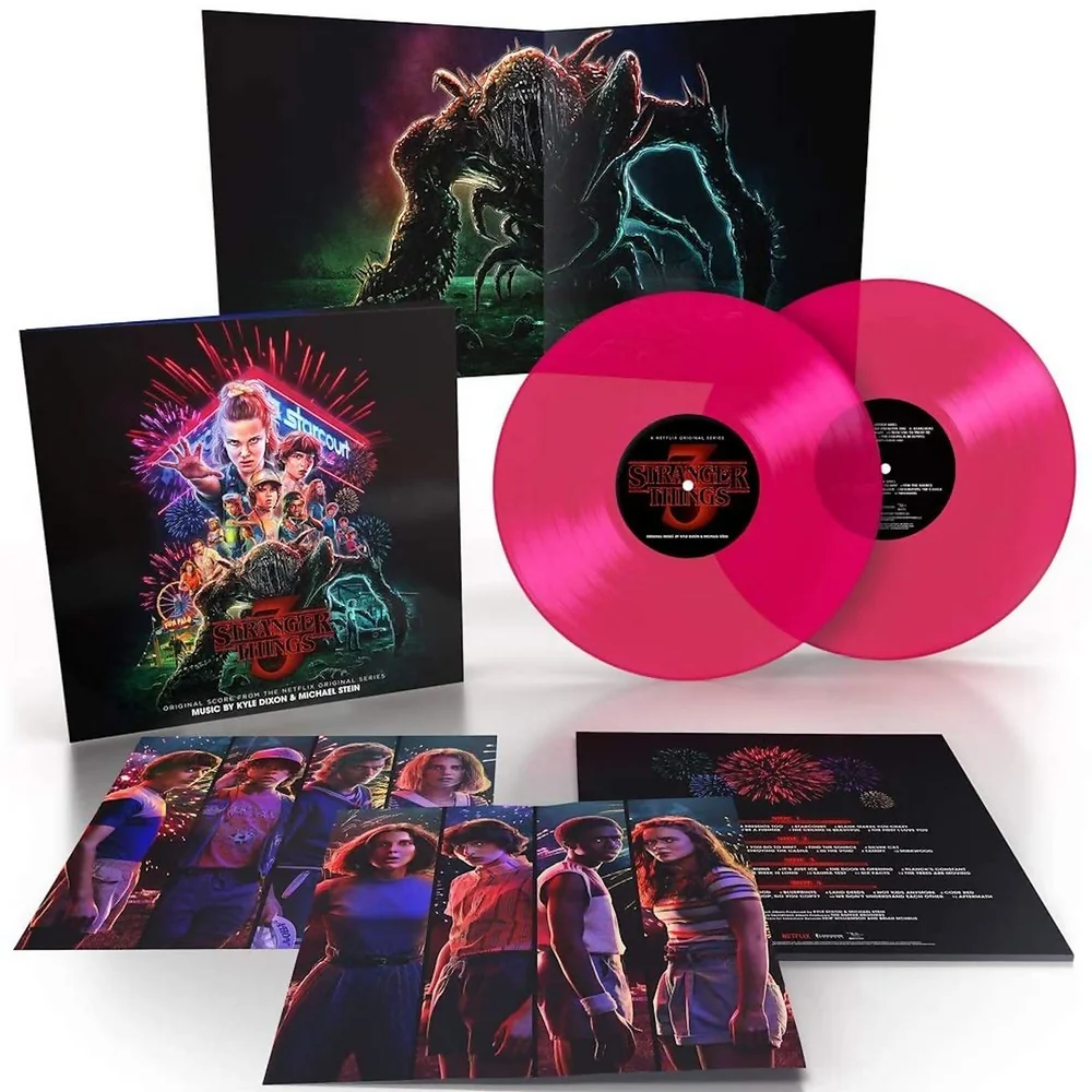 Stranger Things 3 (Original Score From The Netflix Original Series) 2xLP (Neon-Pink) Bild 1