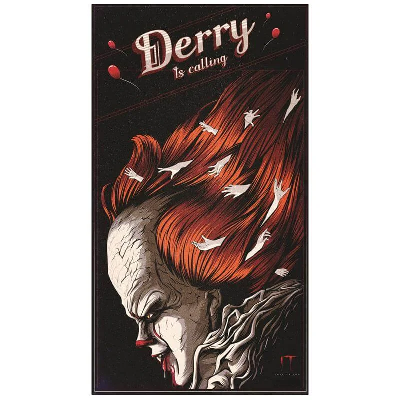 Zavvi Gallery Warner Bros IT Chapter 2 Giclee Print By Jaren Hemphill Bild 1