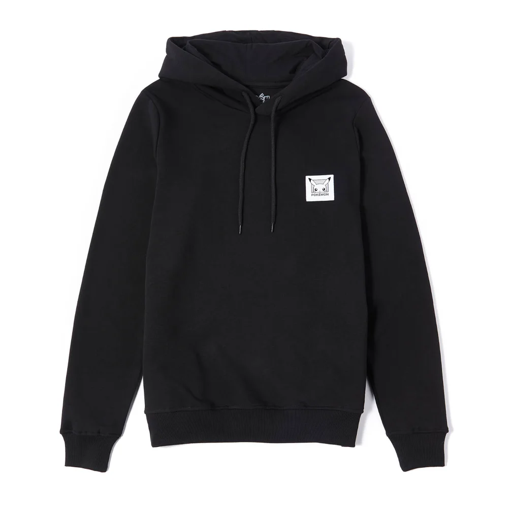 Pokémon Pikachu Patch Hoodie - Schwarz - S Bild 1